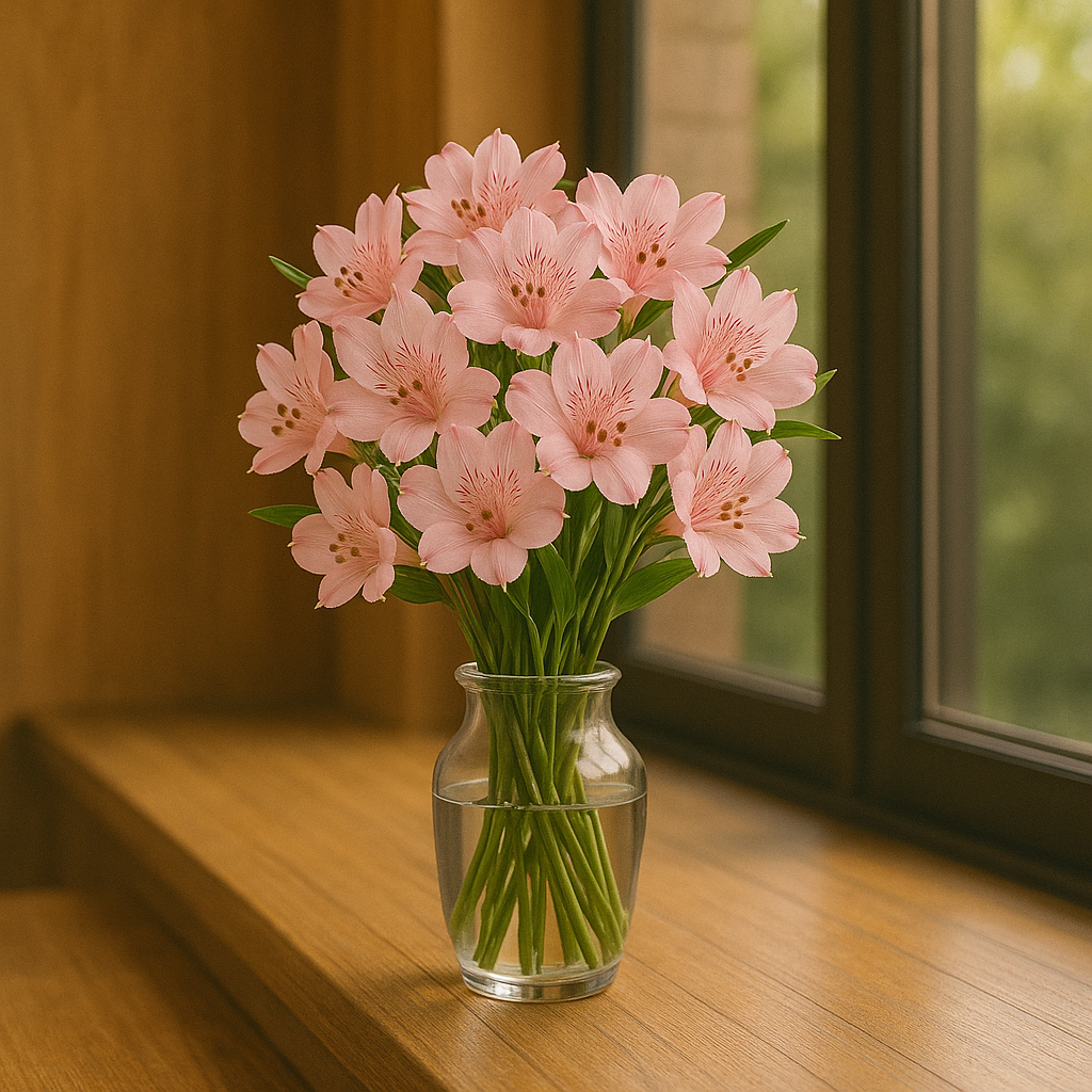 Suspiro Rosado en Cristal